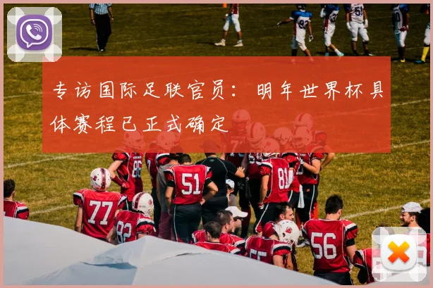 专访国际足联官员:明年世界杯具体赛程已正式确定